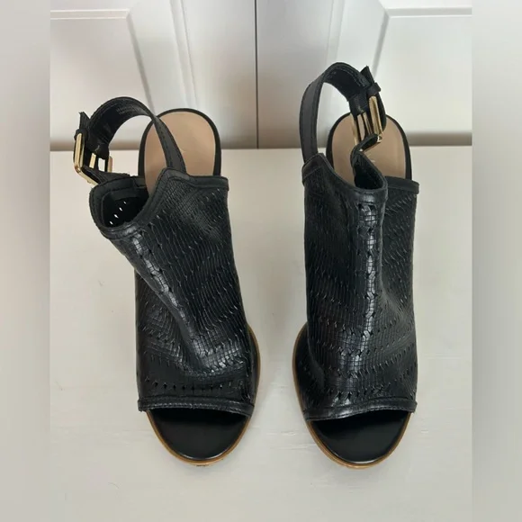 Leather Sling Back Buckle Mules - Aldo - Picture 7 of 8